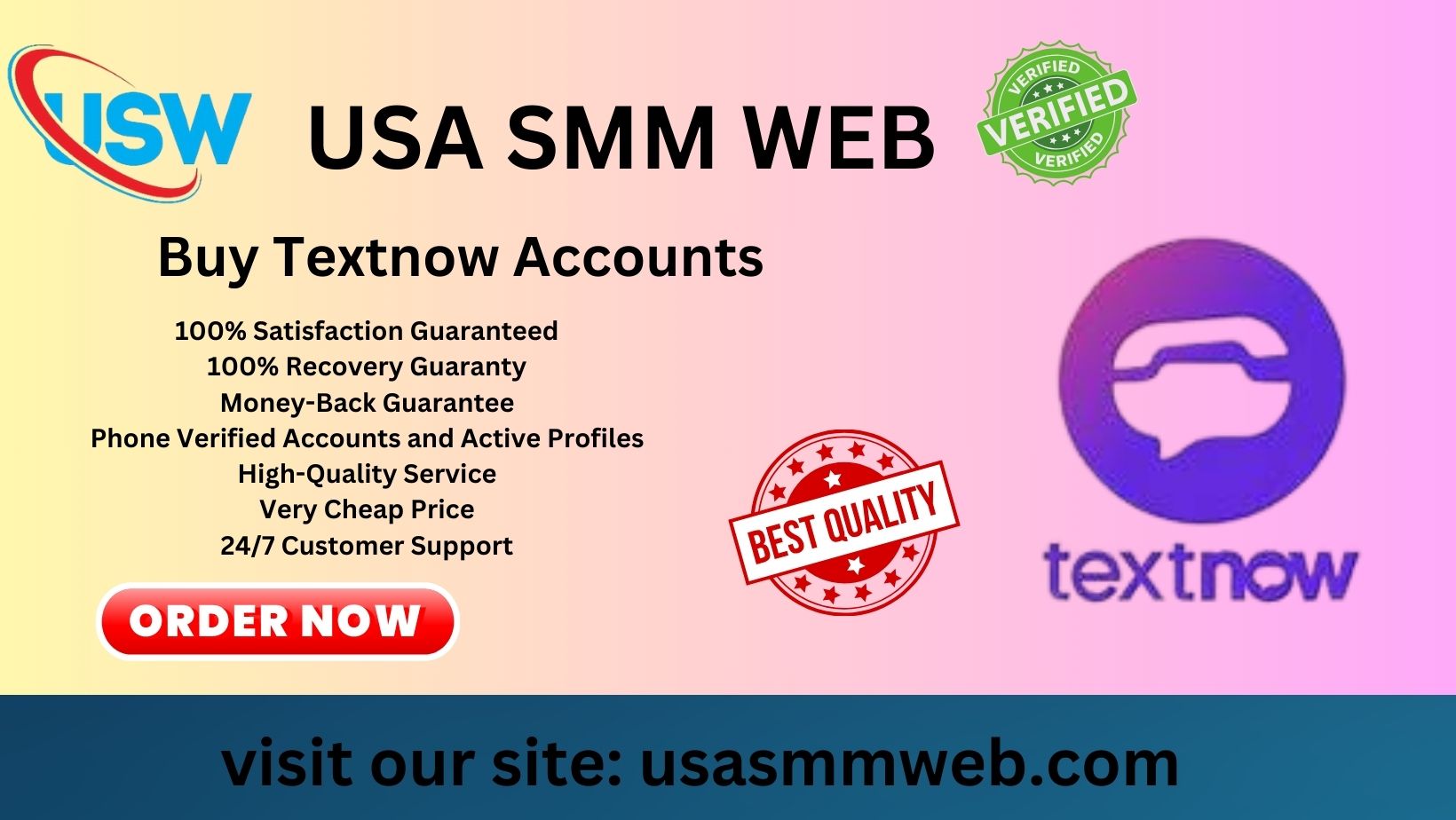 Buy Textnow Accounts
