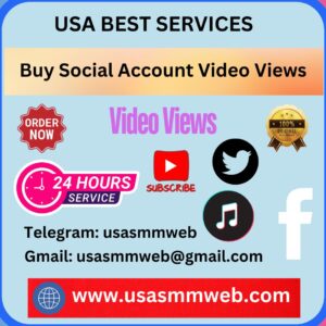 Buy Social Account Video Views